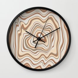 Coffee Marble Wall Clock