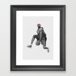 even with my eyes closed Framed Art Print