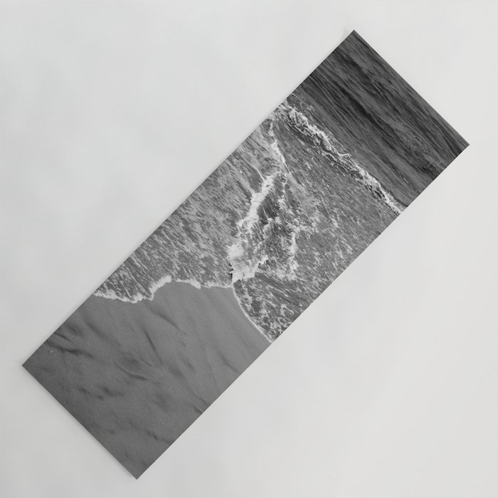 Atlantic Ocean Beauty BW #3 #ocean #wall #decor #art #society6 Yoga Mat