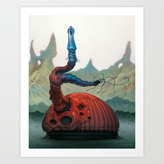 Magwan Flan Art Print