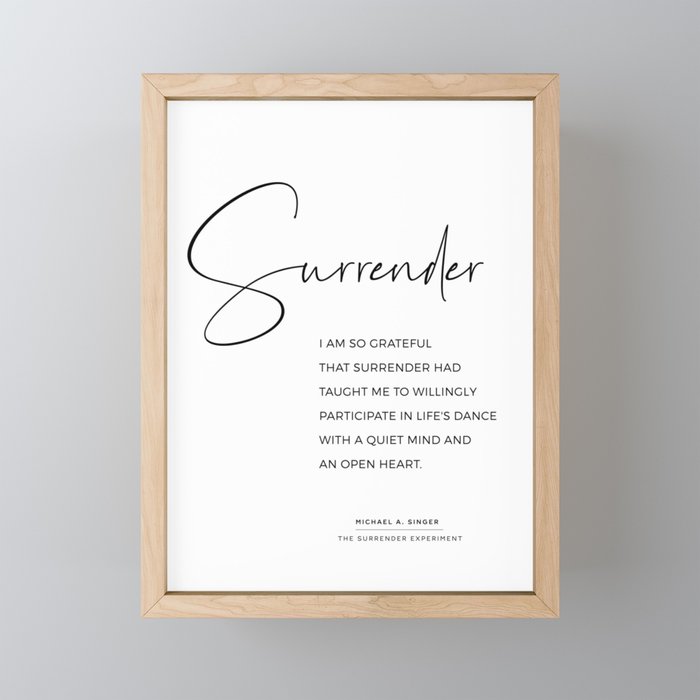 Framed Mini Art Print