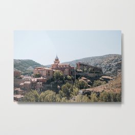 Beautiful village.( Albarracin, Spain) Metal Print