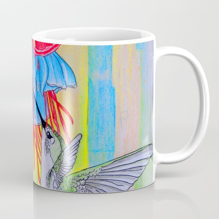 J Humming Bird Coffee Mug