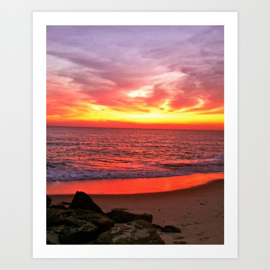 untouchable fire Art Print