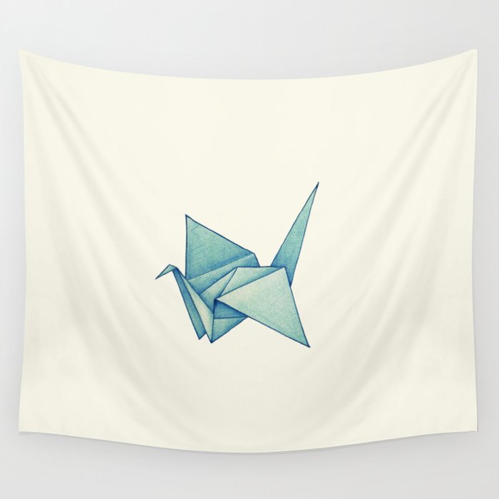 High Hopes | Origami Crane Wall Tapestry