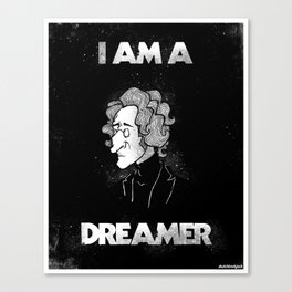 I am a Dreamer - Lennon Illustration Canvas Print