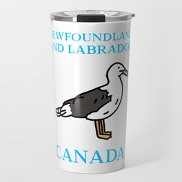 Newfoundland and Labrador, Seagull Travel Mug
