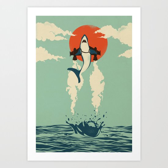 Up From the Deep Art Print