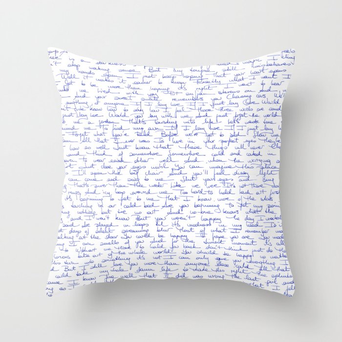 About you Throw Pillow