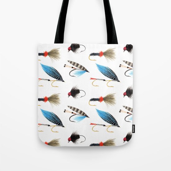 Fly fishing Tote Bag