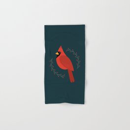 Male Cardinal Hand & Bath Towel