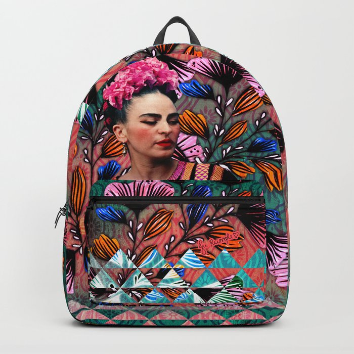 Flowery Frida Backpack