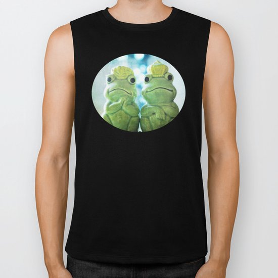 Mr and Mrs Frog Biker Tank