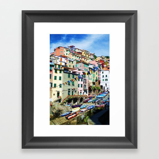 Flags Framed Art Print