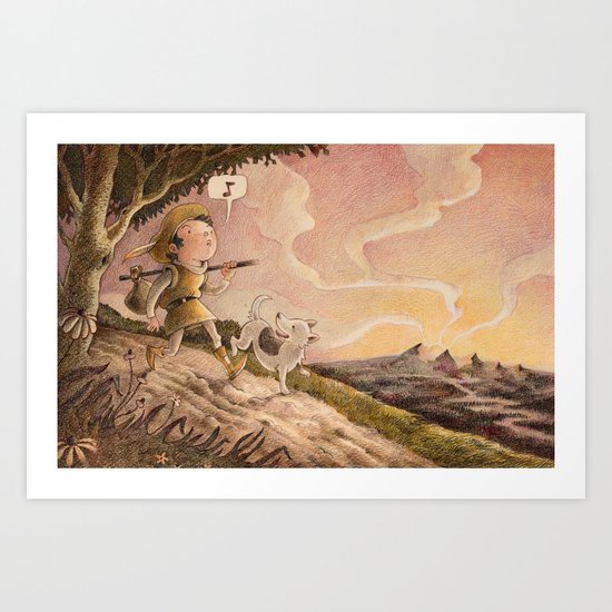 The Fool Art Print