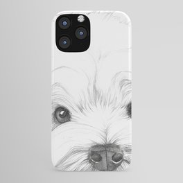 West Highland White Terrier, Westie Portrait, Cute dog iPhone Case
