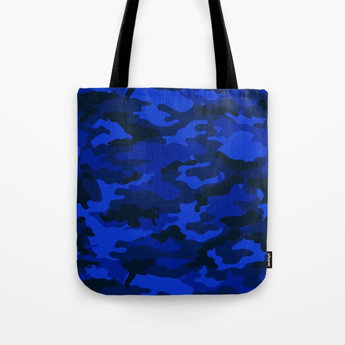 CAMO Deep Blue Tote Bag