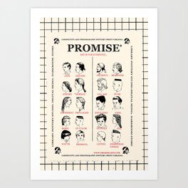 Art is for everyone, we promise. Art Print