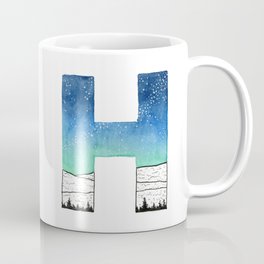 Galaxy Alphabet Series: H Coffee Mug