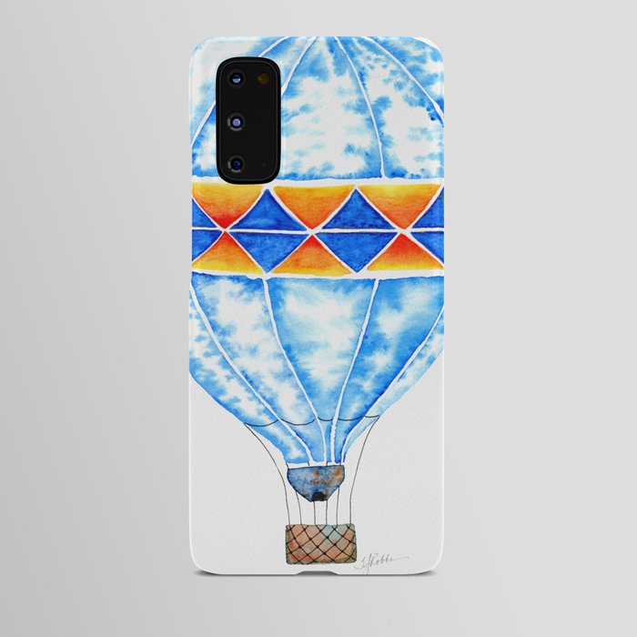Cloudy Balloon - Blue Android Case