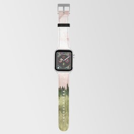 Cotton candy skies Apple Watch Band | Ghost, Spring, Haunt, Meadow, Cottoncandy, Creepy, Grass, Cute, Forest, Pink 