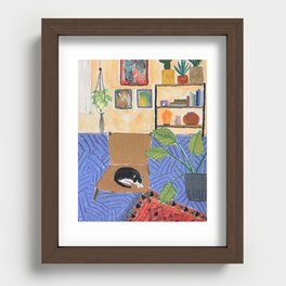 Cozy afternoon Recessed Framed Print