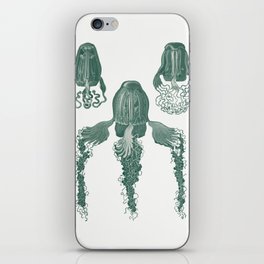 Jellyfish illustration iPhone Skin
