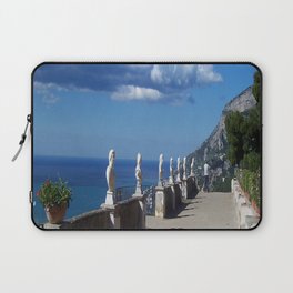 Blue Amalfi Coast Italy,Villa Cimbrone,Sorrento,Ravello,mediterranean, Laptop Sleeve