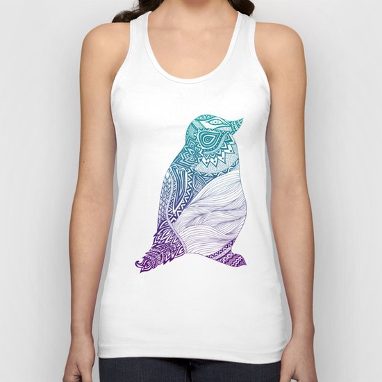 Duotone Penguin Unisex Tank Top