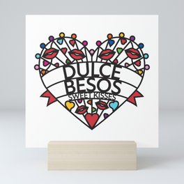 Dulce Besos - Sweet Kisses (MC) Mini Art Print