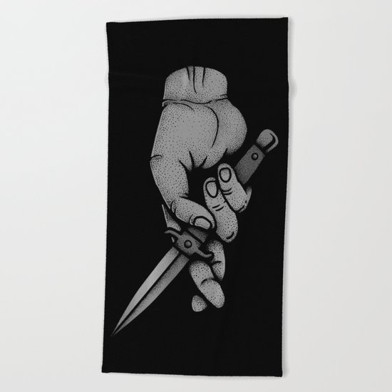 Trust No One Beach Towel