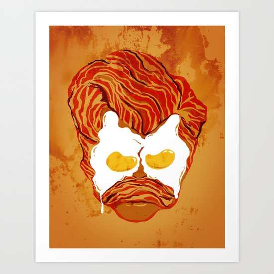 All the Bacon and Eggs Art Print