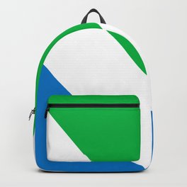 International Vegan Flag Backpack | Health, Blue, Graphicdesign, Digital, Veganflag, Triangle, Food, Trendy, Vegan, Vegetarian 