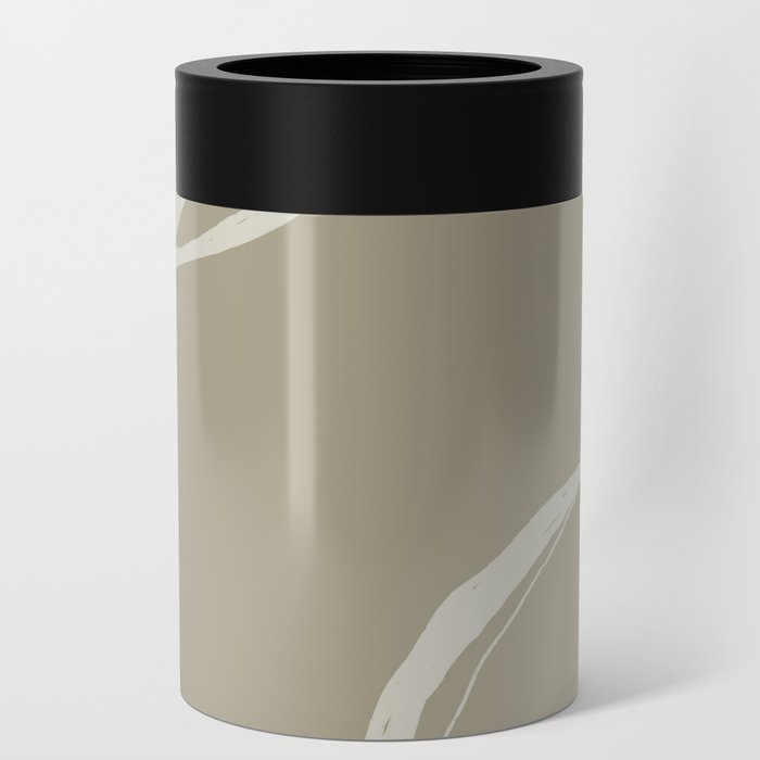 Abstract Line Art Design Pattern Can Cooler