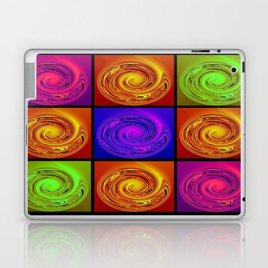 Abstract Collage Art Laptop & iPad Skin