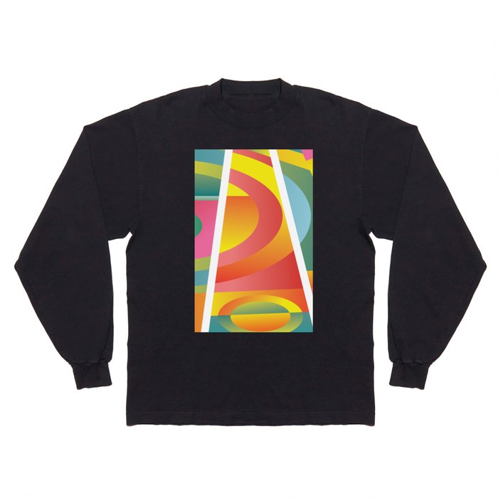 Psychedelic background Long Sleeve T Shirt