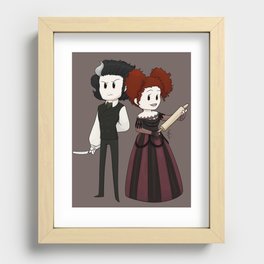Sweeney Todd & Mrs. Lovett Recessed Framed Print