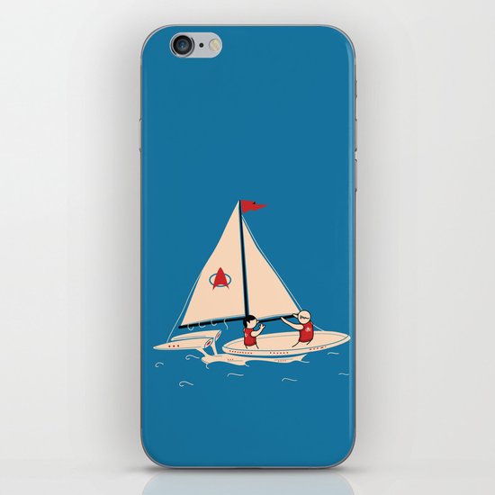Sailing Towards Future Unknowns iPhone Skin