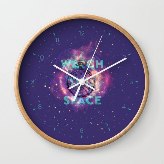 Watch this space Wall Clock