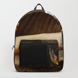 Cigar And Cordial Painting Cigars Backpack
