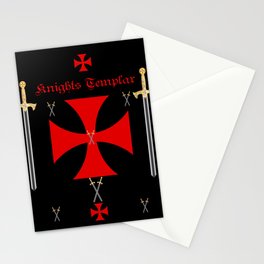 Knights Templar Stationery Card
