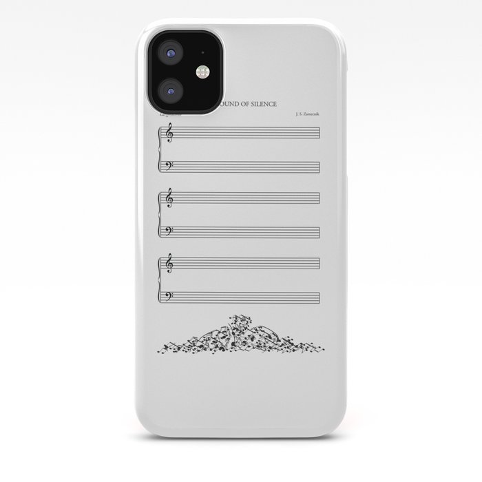 Sound Of Silence iPhone 11 case Sound Of Silence iPhone 11 case