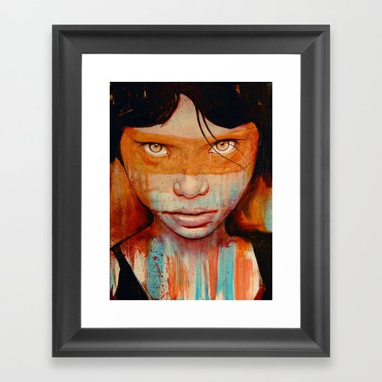 Pele Framed Art Print