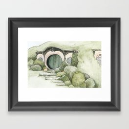 Hobbithole 1. Framed Art Print
