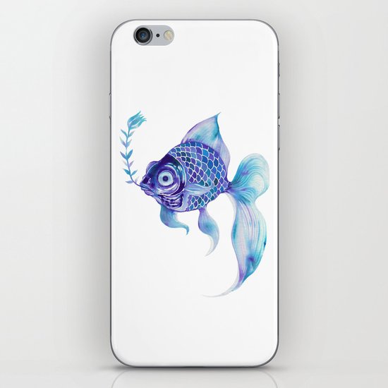 Baby Blue #5 iPhone & iPod Skin