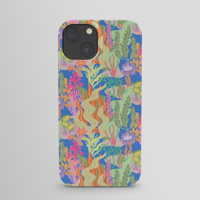 Coral Reef Pattern iPhone Case