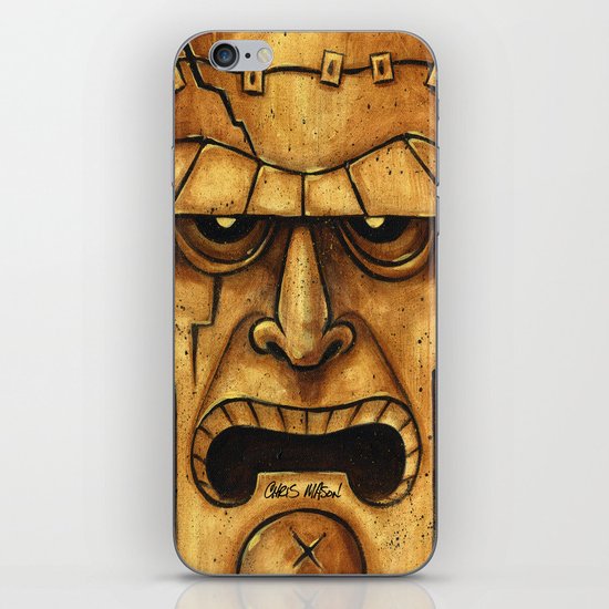 TIKI Frankenstein iPhone & iPod Skin