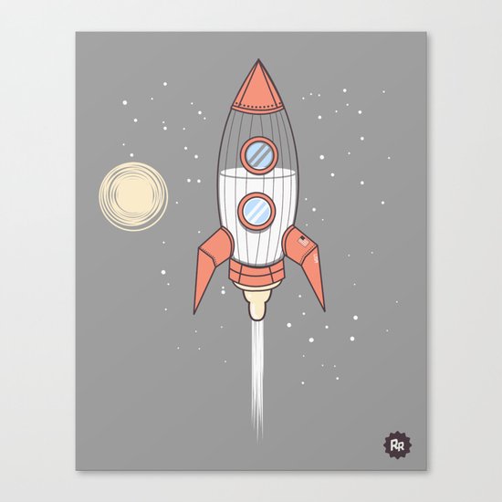 Bottle Rocket Canvas Print
