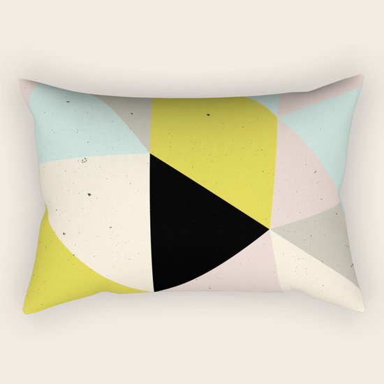 Geometric Rectangular Pillow
