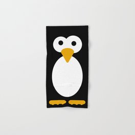 Minimal Penguin Hand & Bath Towel